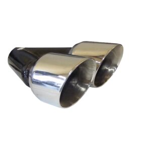 101mm Angle Cut Twin Tailpipe