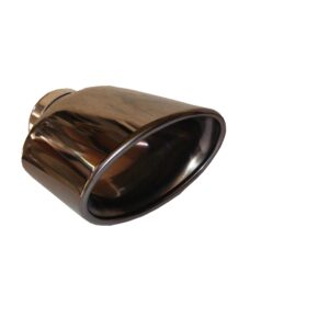Black Chrome Oval
